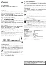 Preview for 2 page of Conrad 1428386 Operating Instructions