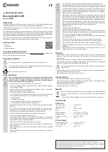 Предварительный просмотр 2 страницы Conrad 1492692 Operating Instructions