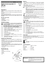 Preview for 4 page of Conrad 19 12 33 Operating Instructions