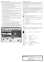 Preview for 4 page of Conrad 19 13 50 Operating Instructions Manual