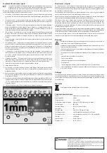 Preview for 6 page of Conrad 19 13 50 Operating Instructions Manual