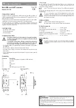 Preview for 4 page of Conrad 19 73 26 Operating Instructions