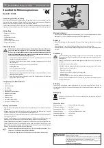 Предварительный просмотр 1 страницы Conrad 191348 Operating Instructions