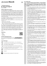 Preview for 1 page of Conrad 22299182 Operating Instructions Manual