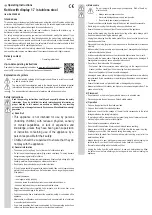 Предварительный просмотр 3 страницы Conrad 2368866 Operating Instructions Manual