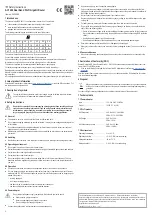 Preview for 2 page of Conrad 2435255 Safety Instruction