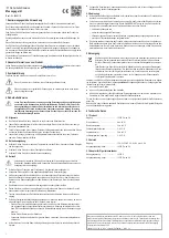 Preview for 1 page of Conrad 2498119 Instructions