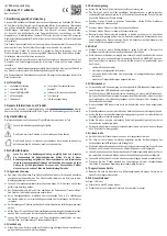 Предварительный просмотр 1 страницы Conrad 2564512 Operating Instructions Manual