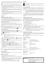 Предварительный просмотр 6 страницы Conrad 26 00 69 Operating Instructions Manual