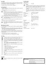 Preview for 4 page of Conrad 28 40 97 Operating Instructions Manual