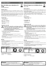 Предварительный просмотр 2 страницы Conrad 30 32 88 Operating Instructions