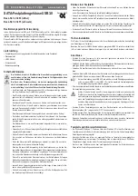 Предварительный просмотр 1 страницы Conrad 32 34 63 Operating Instructions Manual