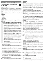 Предварительный просмотр 1 страницы Conrad 39 61 98 Operating Instructions Manual