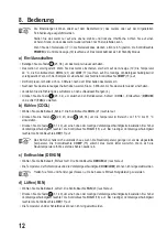 Предварительный просмотр 12 страницы Conrad 396453 Operating Instructions Manual