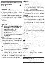 Preview for 1 page of Conrad 40 55 86 Operating Instructions