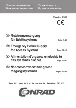 Conrad 4016138660685 Operating Instructions Manual preview