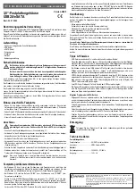 Conrad 41 05 48 Operating Instructions preview