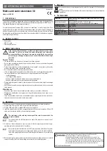 Preview for 2 page of Conrad 41 59 05 Operating Instructions