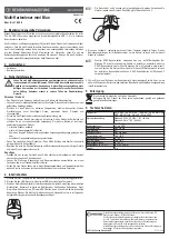 Предварительный просмотр 1 страницы Conrad 41 60 86 Operating Instructions