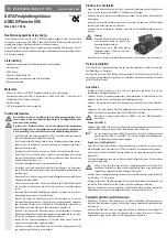 Preview for 1 page of Conrad 41 63 34 Operating Instructions Manual