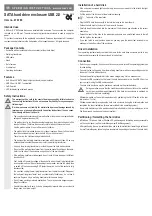 Предварительный просмотр 3 страницы Conrad 41 63 60 Operating Instructions Manual