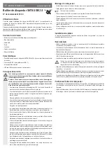 Предварительный просмотр 5 страницы Conrad 41 63 60 Operating Instructions Manual