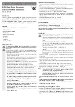 Предварительный просмотр 3 страницы Conrad 41 76 21 Operating Instructions Manual