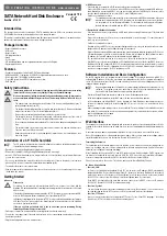 Preview for 3 page of Conrad 413501 Operating Instructions Manual