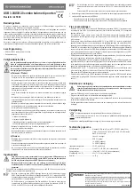 Предварительный просмотр 4 страницы Conrad 42 58 46 Operating Instructions