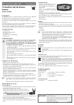 Preview for 4 page of Conrad 43 95 68 Operating Instructions