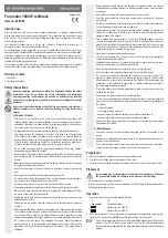 Preview for 3 page of Conrad 469689 Operating Instructions Manual