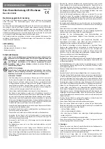 Preview for 1 page of Conrad 49 02 82 Operating Instructions Manual