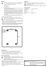 Предварительный просмотр 2 страницы Conrad 49 02 82 Operating Instructions Manual