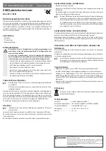 Conrad 518664 Operating Instructions preview