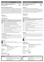 Preview for 1 page of Conrad 52 70 19 Operating Instructions