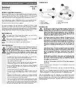 Предварительный просмотр 1 страницы Conrad 55 11 28 Operating Instructions Manual