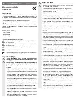 Preview for 7 page of Conrad 55 13 98 Operating Instructions Manual