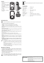 Предварительный просмотр 4 страницы Conrad 55 25 22 Operating Instructions Manual