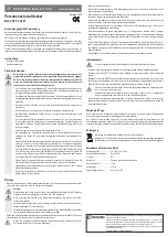 Conrad 55 29 21 Operating Instructions preview