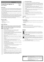 Preview for 2 page of Conrad 55 43 40 Operating Instructions