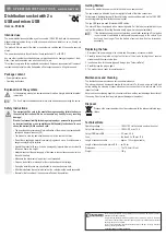 Предварительный просмотр 2 страницы Conrad 55 44 04 Operating Instructions