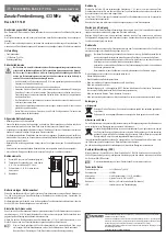 Предварительный просмотр 1 страницы Conrad 55 74 91 Operating Instructions