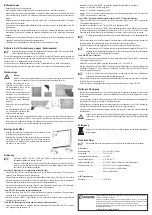 Preview for 2 page of Conrad 551307 Operating Instructions Manual