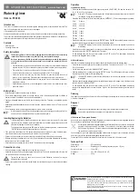 Preview for 2 page of Conrad 552443 Operating Instructions