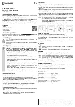 Conrad 556021 Operating Instructions предпросмотр