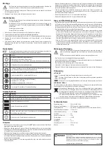 Предварительный просмотр 2 страницы Conrad 558081 Operating Instructions Manual