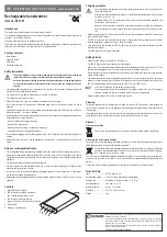 Предварительный просмотр 2 страницы Conrad 56 13 91 Operating Instructions