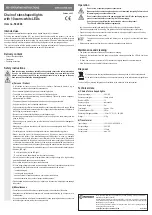 Предварительный просмотр 2 страницы Conrad 56 20 96 Operating Instructions