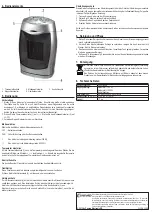 Preview for 2 page of Conrad 560140 Operating Instructions Manual