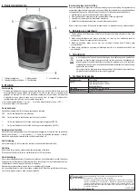 Preview for 8 page of Conrad 560140 Operating Instructions Manual